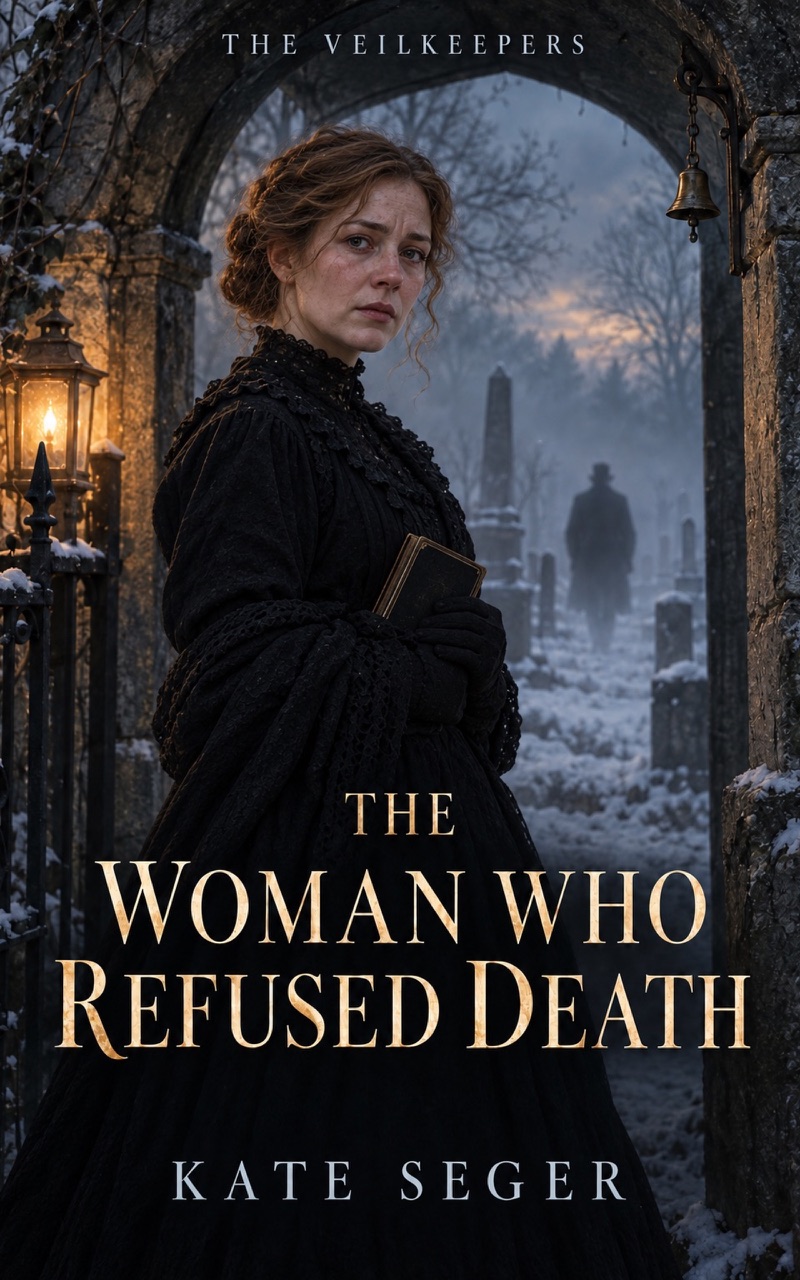 Cover of The Woman Who Refused Death, a Veilkeepers book by Kate Seger